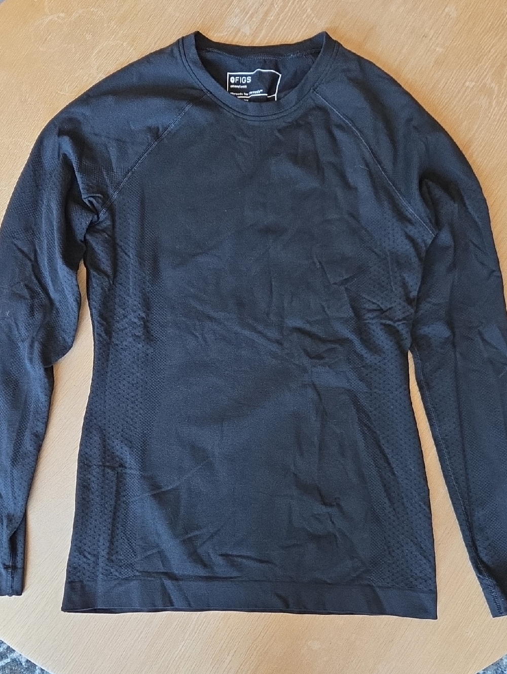 Womens Figs Salta Seamless Long-Sleeve Underscrub